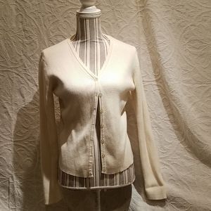 Vintage Cambridge Clothing Co. cream sweater top M